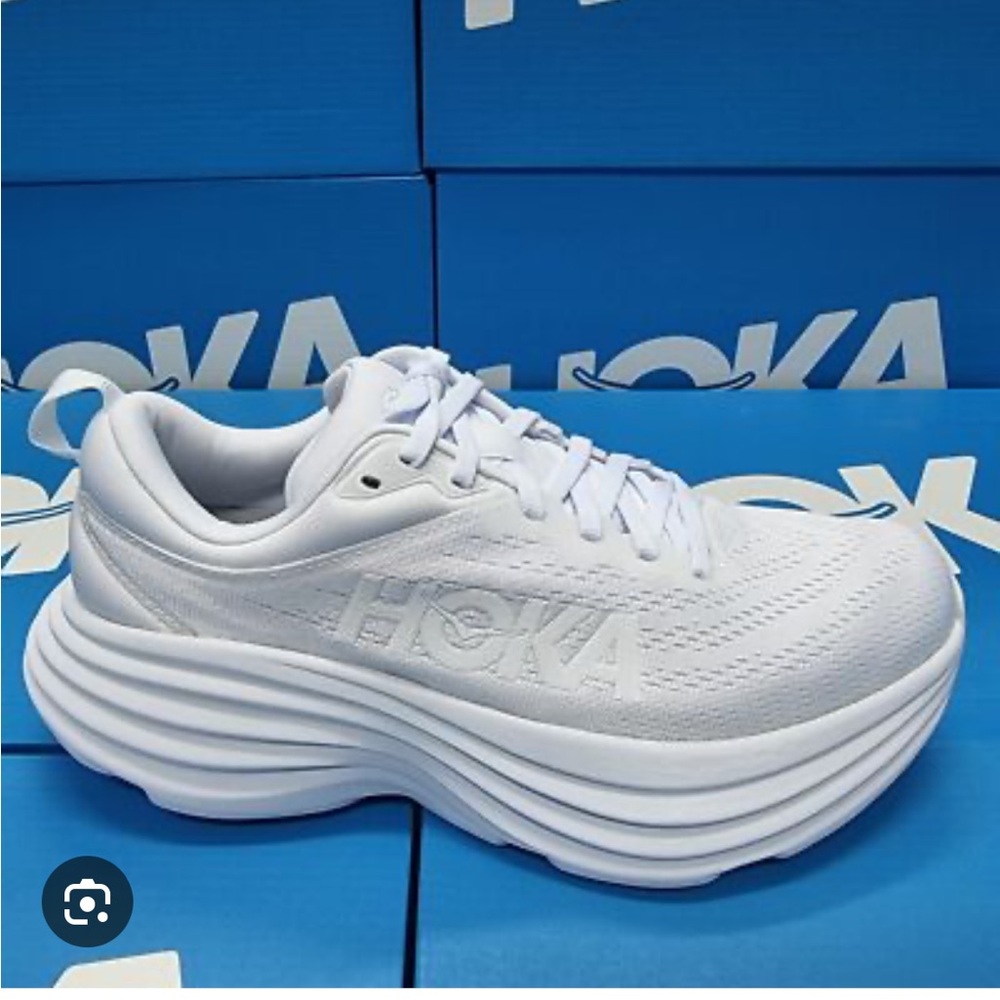 Hoka Bondi 8 Sneakers White
